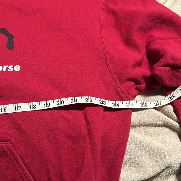 iHORSE Deep Red Hoodie. Sz XL. SUPER CUTE - Picture 6 of 8